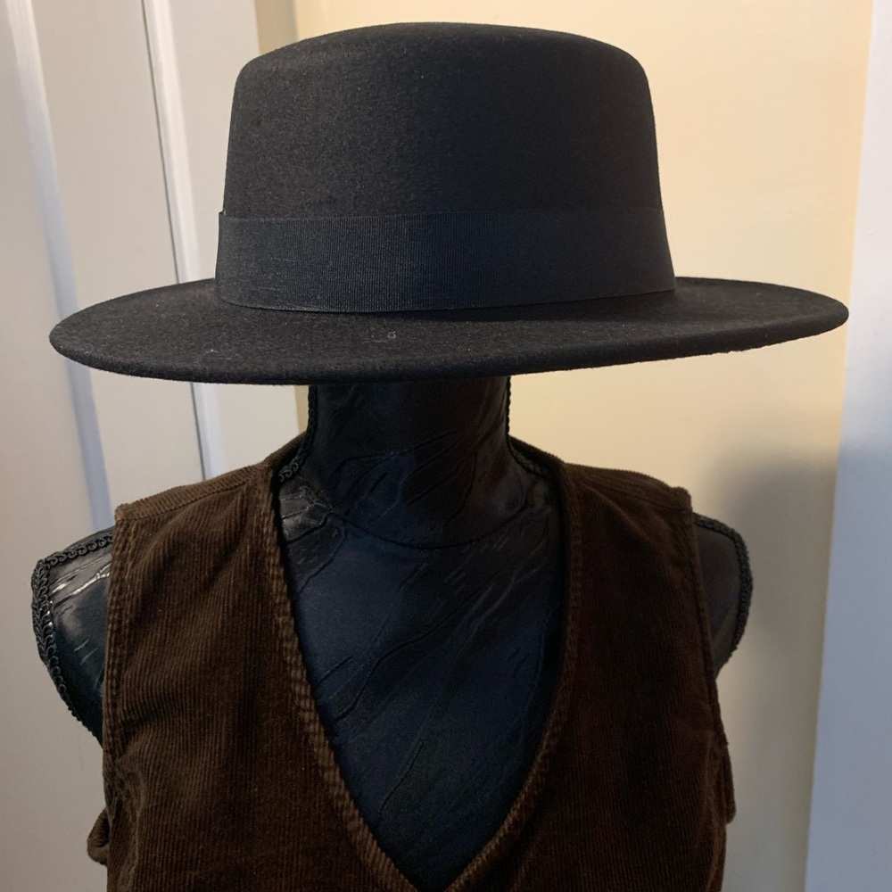 Classic Black Fedora Hat